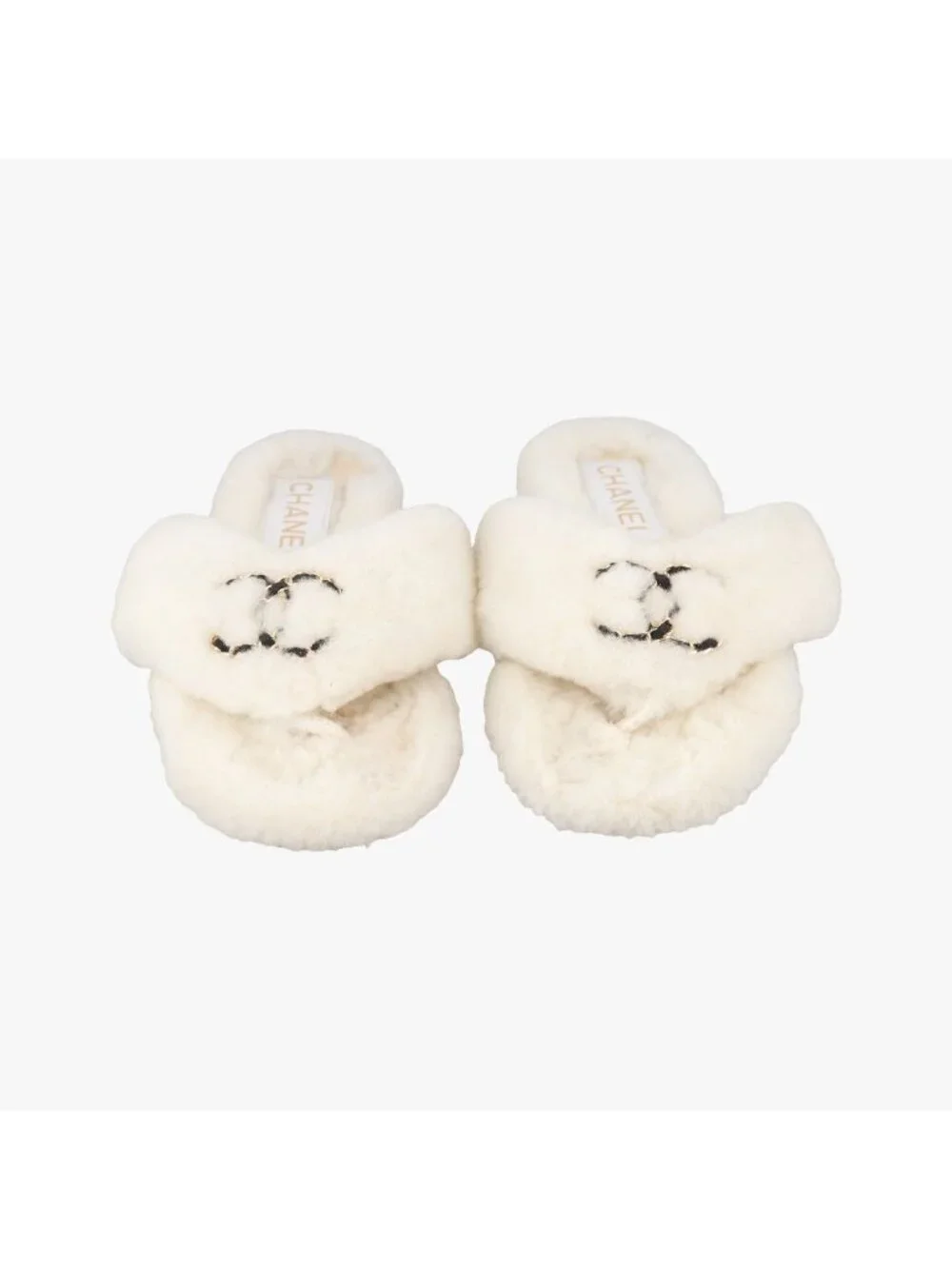 Chanel 19 Ivory Shearling Lambskin